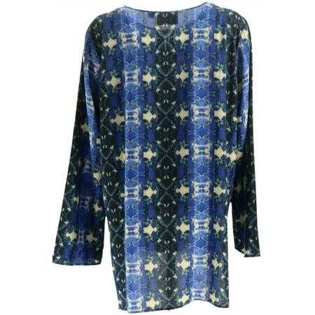 Linea Louis Dell/'Olio Tie Dye Printed Blouse Lime M NEW A306411